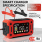 15 Amp 12V/24V Smart Battery Charger – Lithium and Lead-Acid