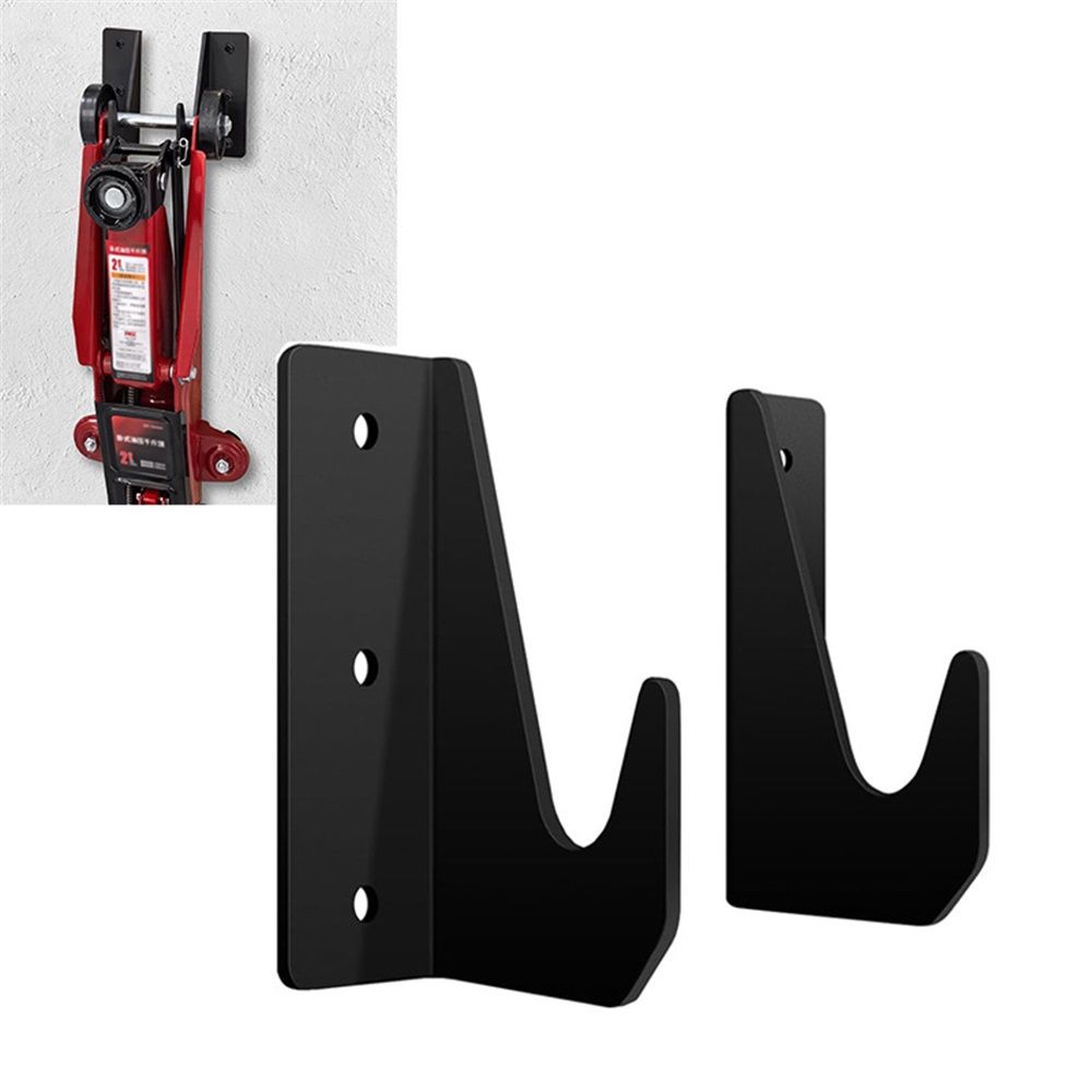 Heavy-Duty Wall Mount Floor Jack Holder – Steel Storage Rack
