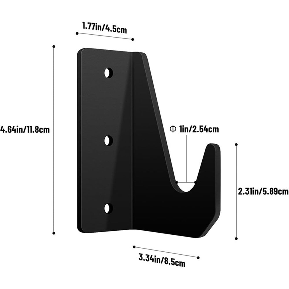 Heavy-Duty Wall Mount Floor Jack Holder – Steel Storage Rack