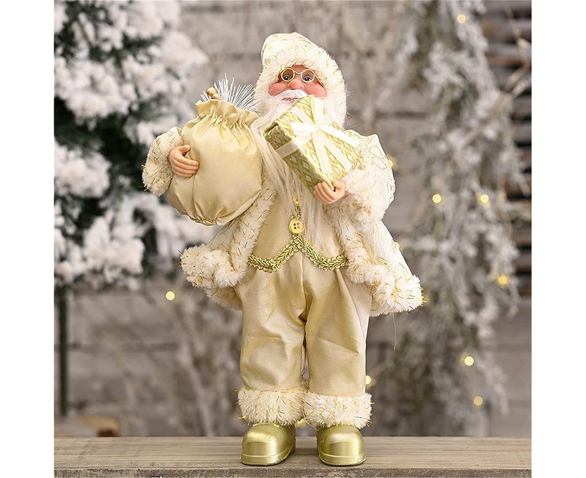 Standing Santa Claus Figurine 30x20cm – Christmas Party Decor