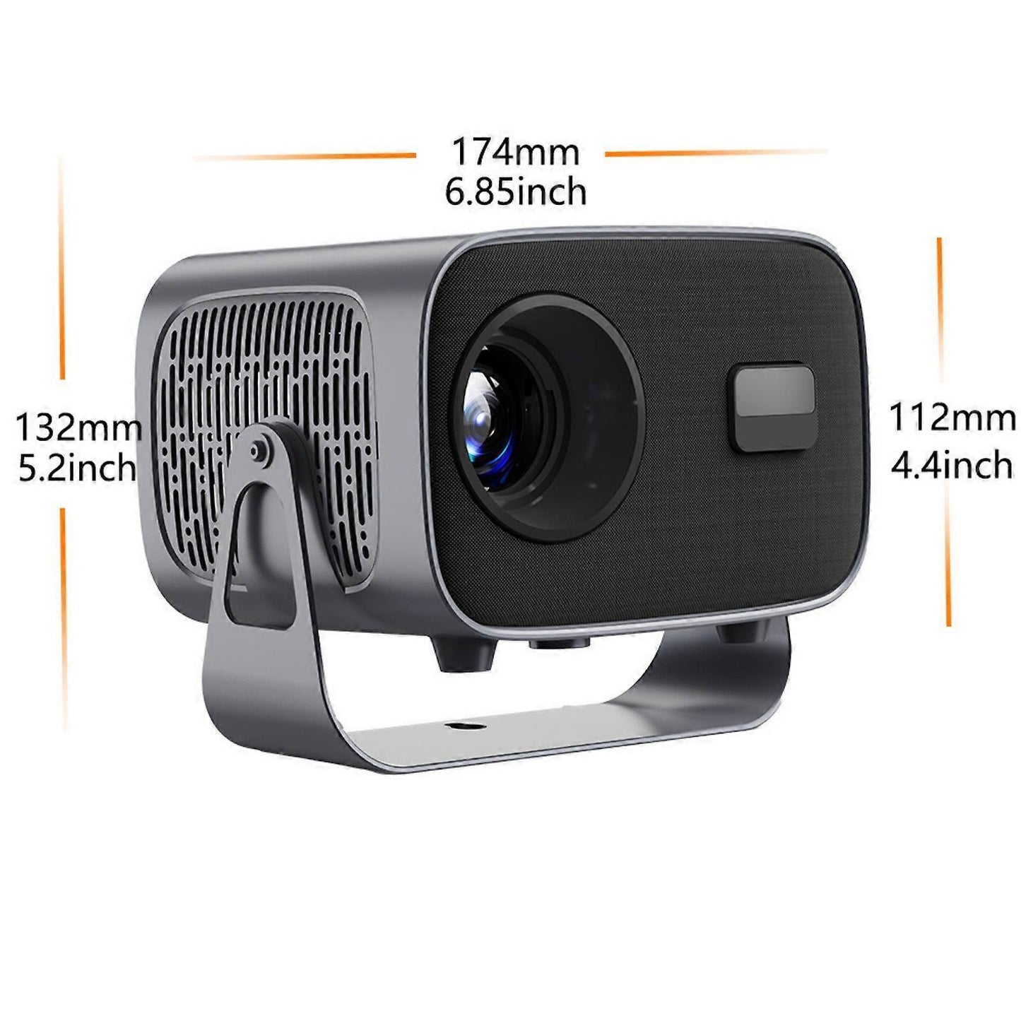 Portable 4K Projector - Smart Video Projector for Home opera