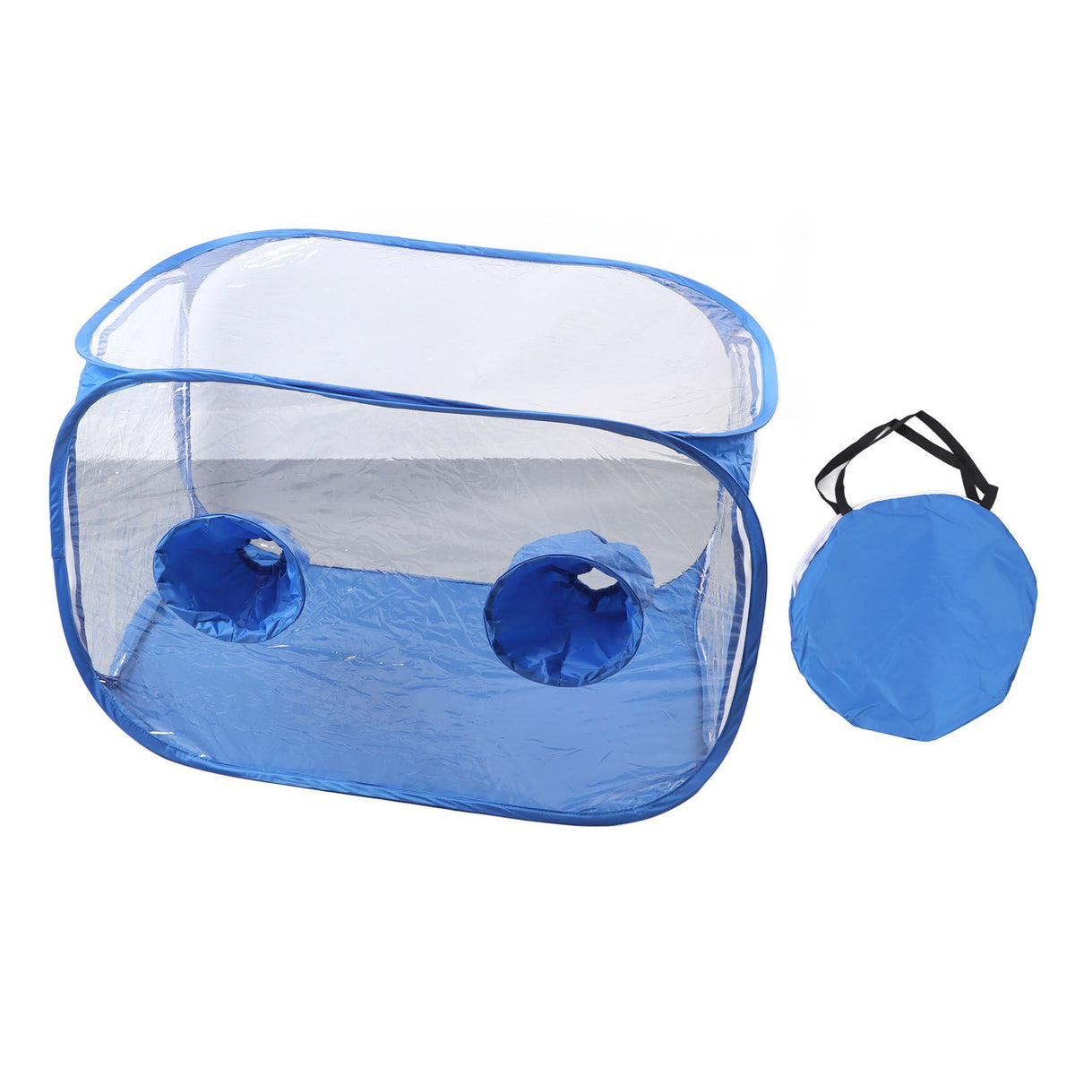 Portable Foldable Mushroom Still Air Box with 2 Arm Ports