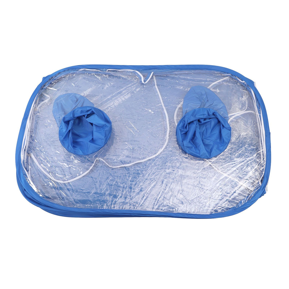 Portable Foldable Mushroom Still Air Box with 2 Arm Ports