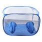 Portable Foldable Mushroom Still Air Box with 2 Arm Ports