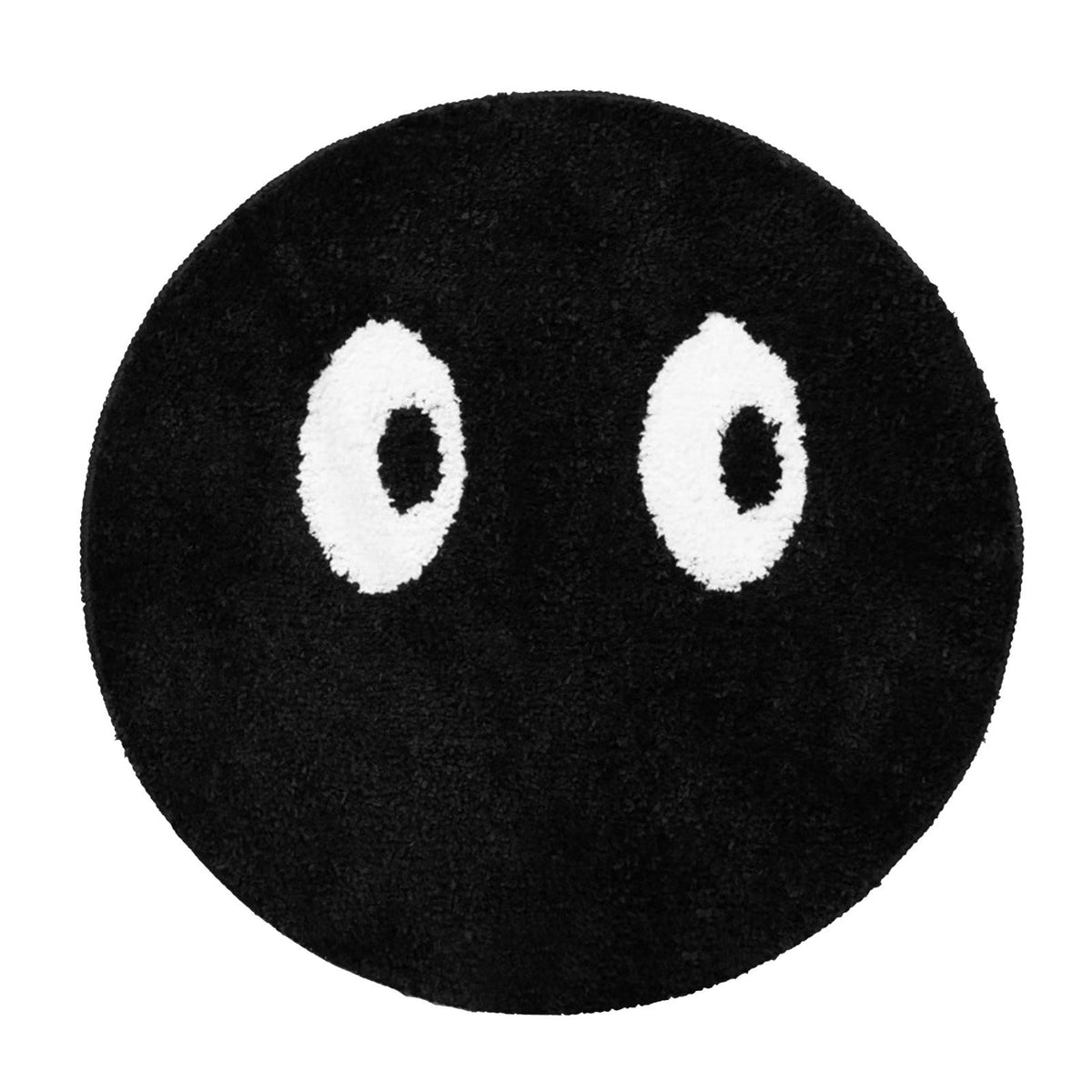 Cute Round Flocking Rug 80x80cm – Non-Slip