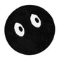 Cute Round Flocking Rug 80x80cm – Non-Slip