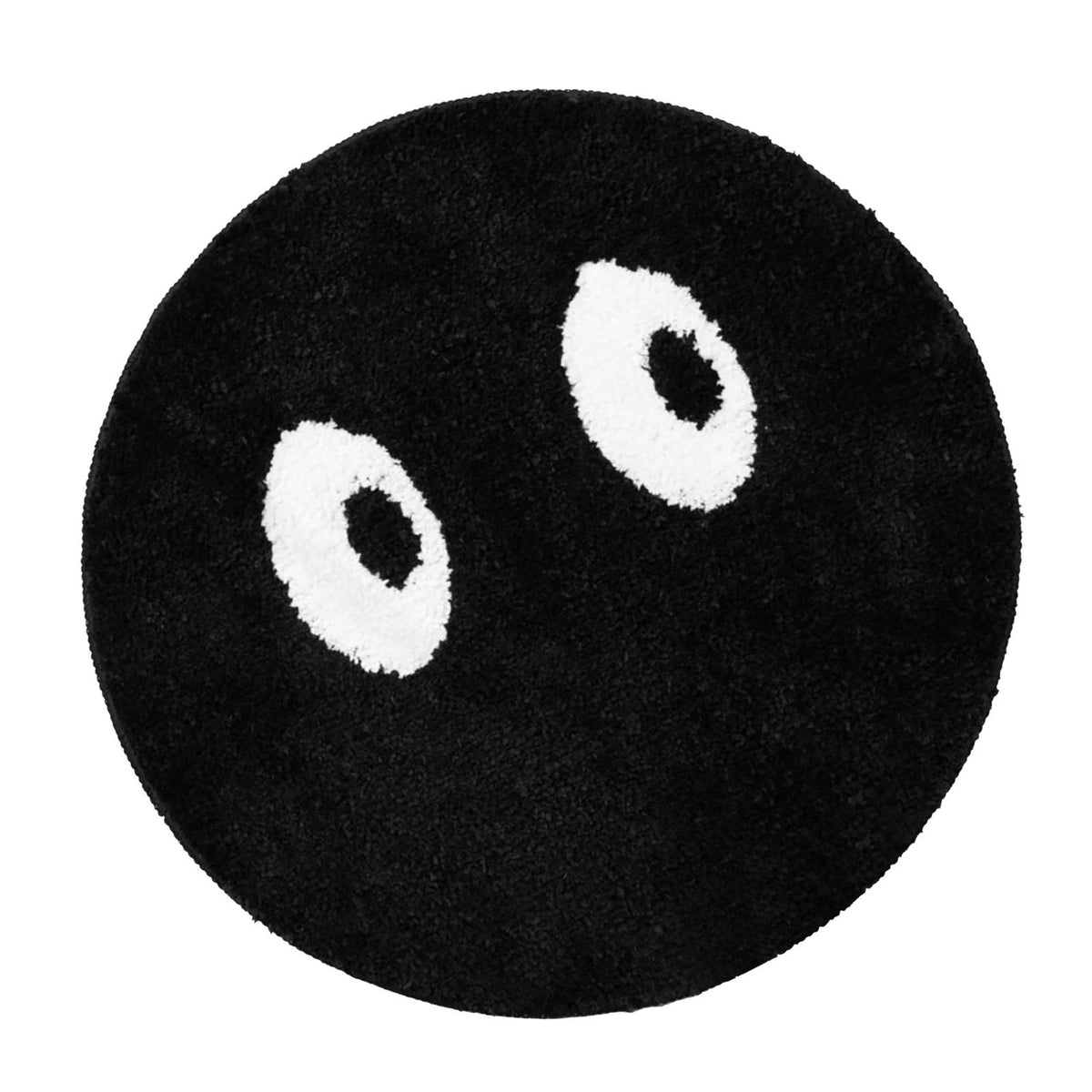 Cute Round Flocking Rug 80x80cm – Non-Slip