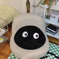 Cute Round Flocking Rug 80x80cm – Non-Slip