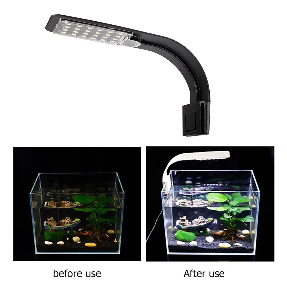 10W Ultrathin LED Aquarium Light with Clip