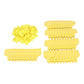100 Pack Yellow Cattle Ear Tags – Polyurethane Livestock ID