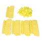 100 Pack Yellow Cattle Ear Tags – Polyurethane Livestock ID