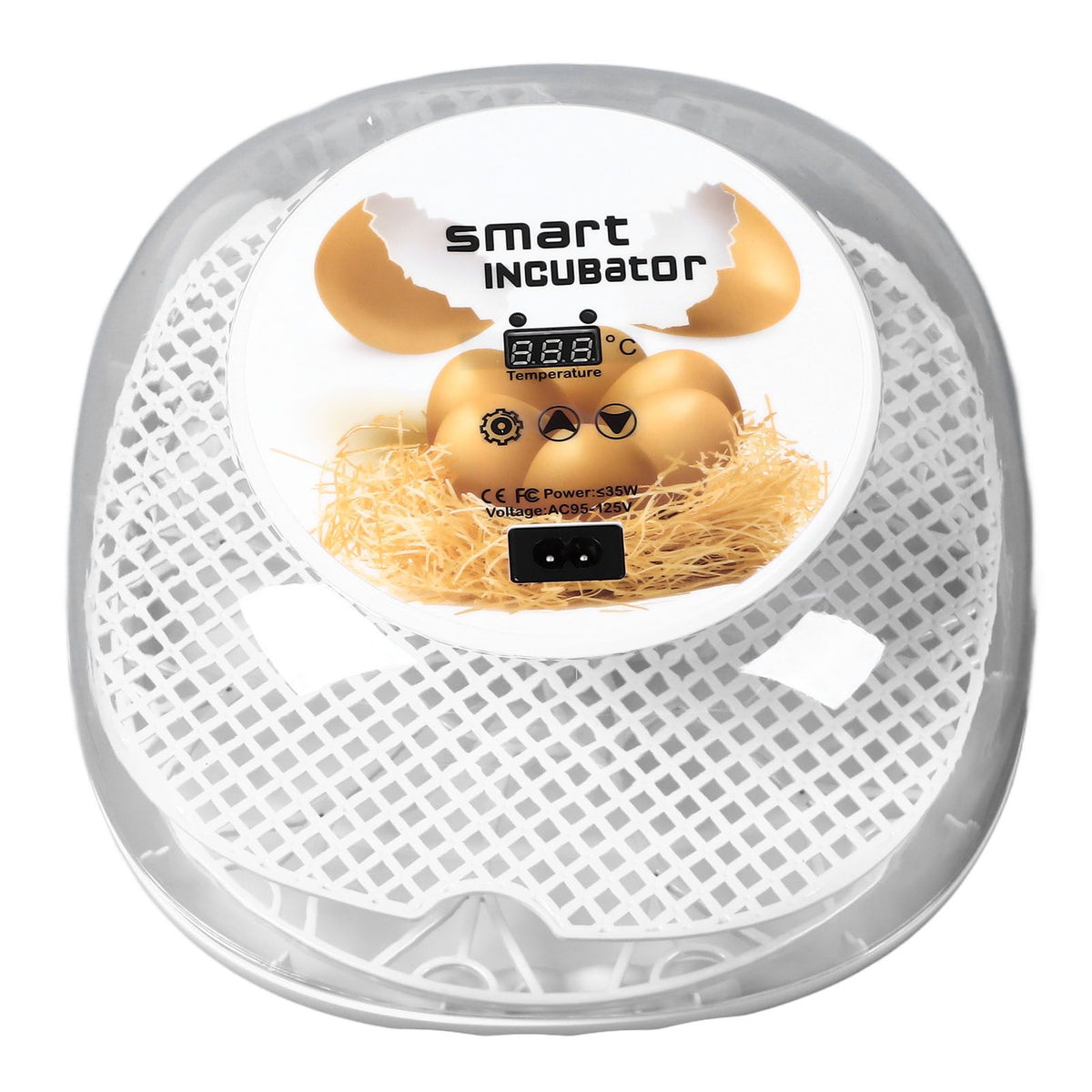 12 Egg Automatic Incubator with Egg Turner – 360 Degree View