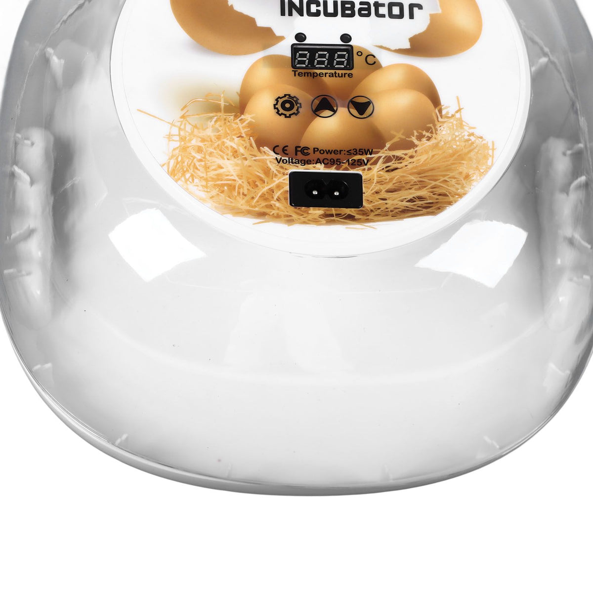 12 Egg Automatic Incubator with Egg Turner – 360 Degree View