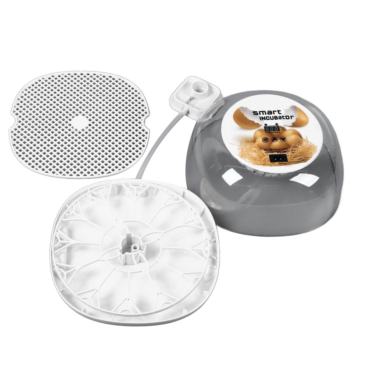 12 Egg Automatic Incubator with Egg Turner – 360 Degree View