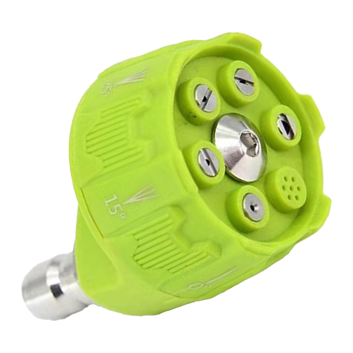 6-in-1 Pressure Washer Nozzle – 3000psi with Quick Connect