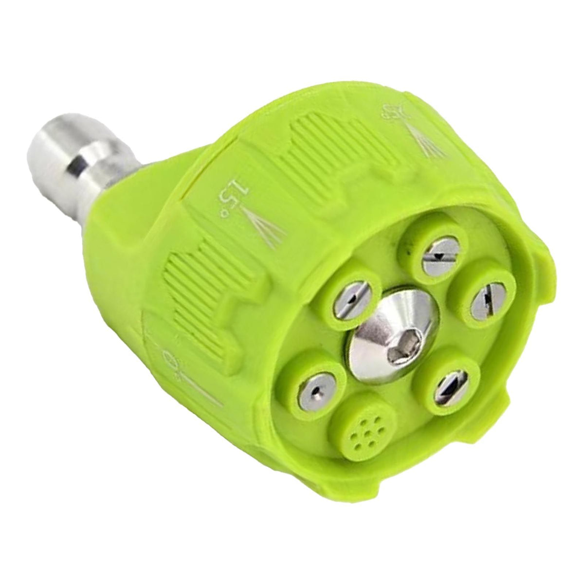 6-in-1 Pressure Washer Nozzle – 3000psi with Quick Connect