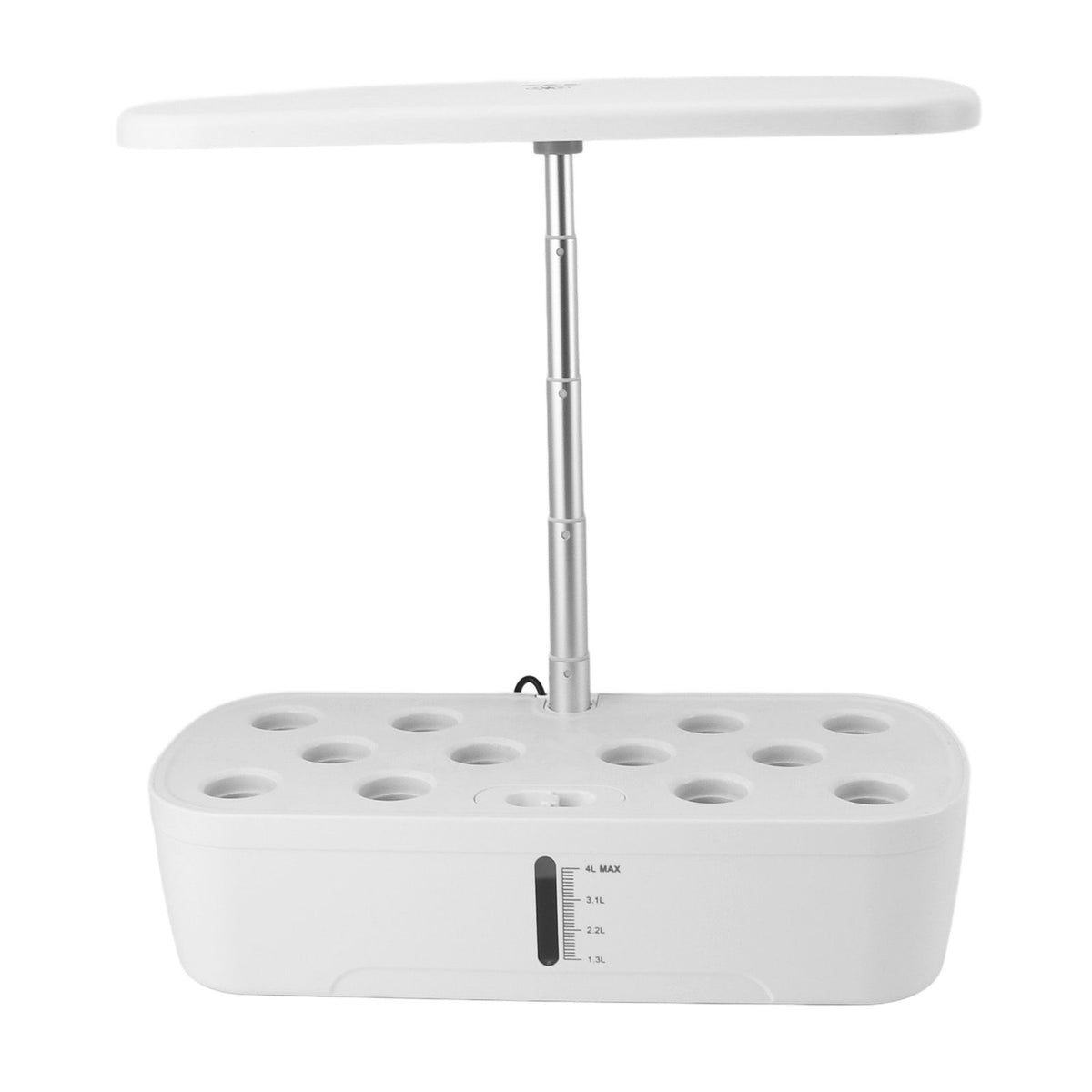 12 Pod Indoor Hydroponic Garden Kit with LED Grow Light