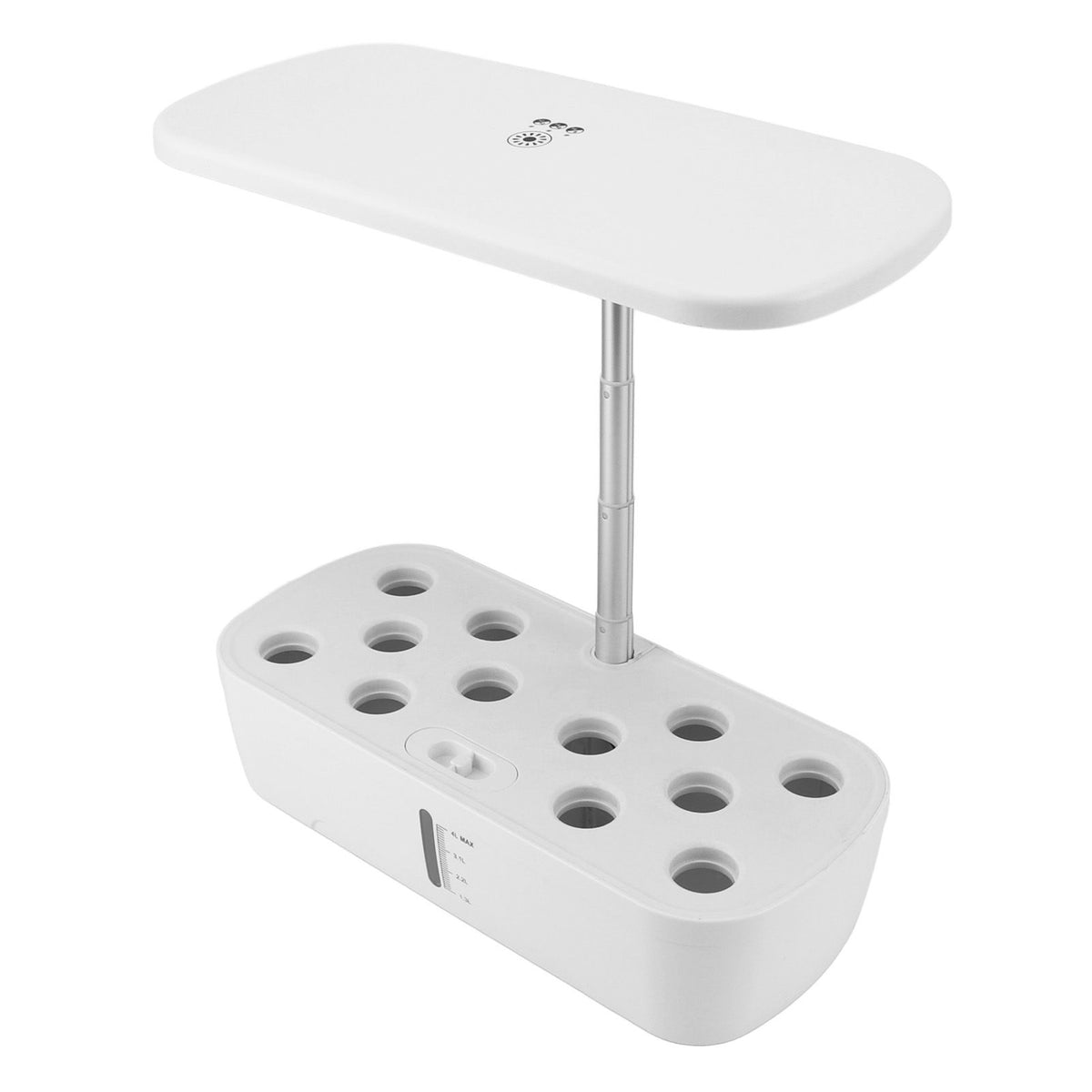 12 Pod Indoor Hydroponic Garden Kit with LED Grow Light