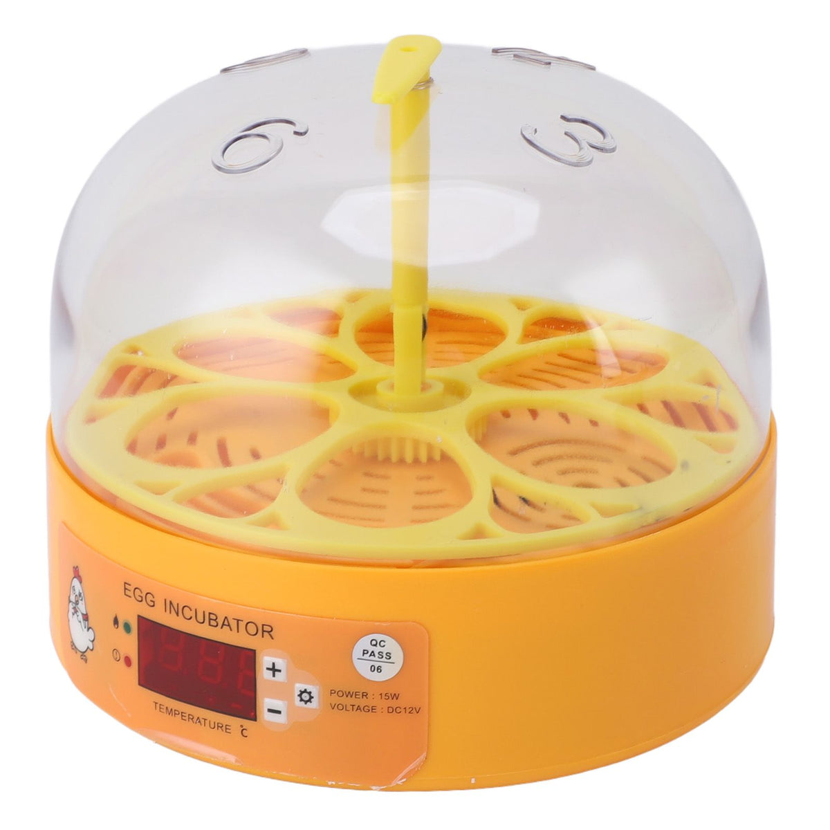 6 Egg Automatic Incubator with Egg Turner – Temperature Control
