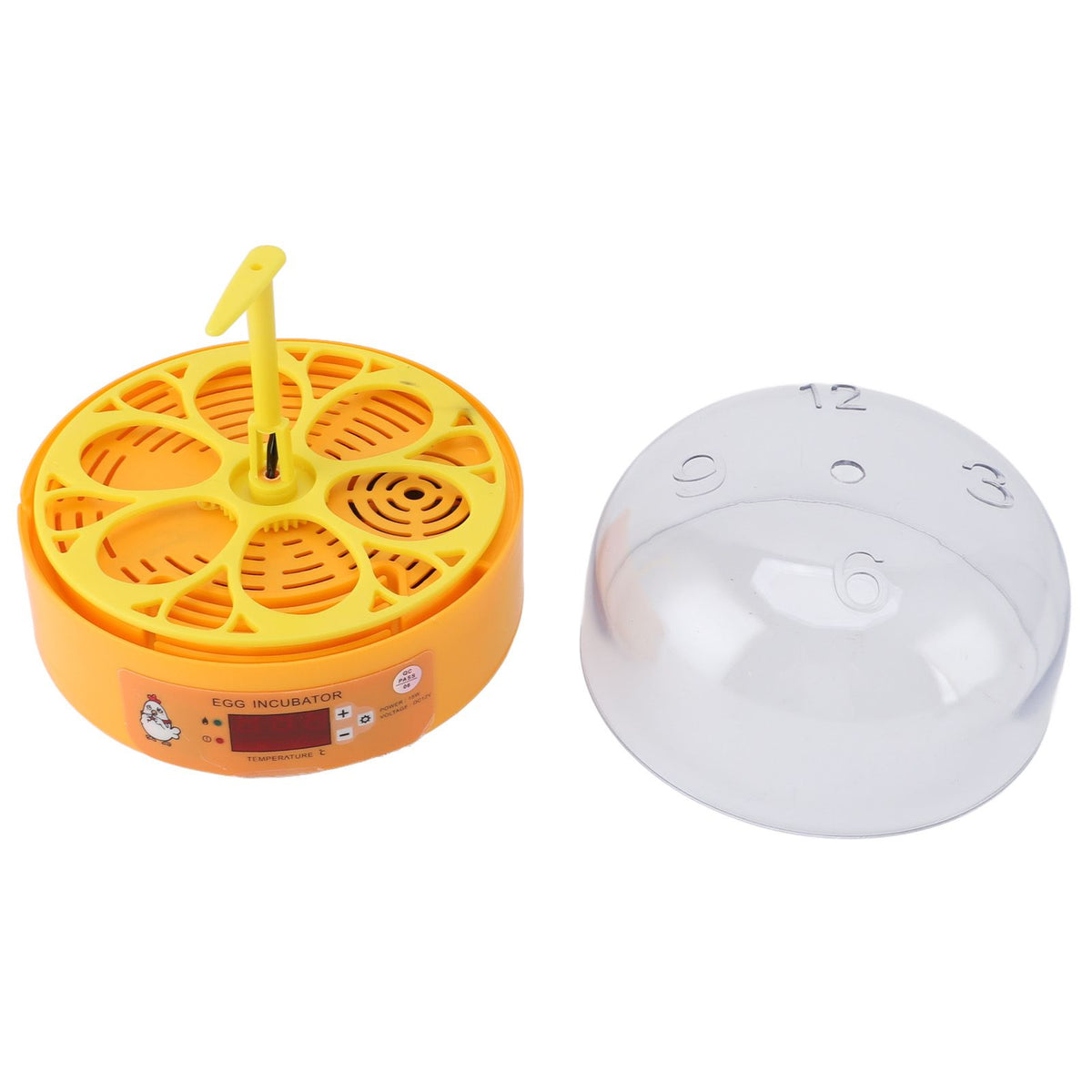6 Egg Automatic Incubator with Egg Turner and Temperature Control