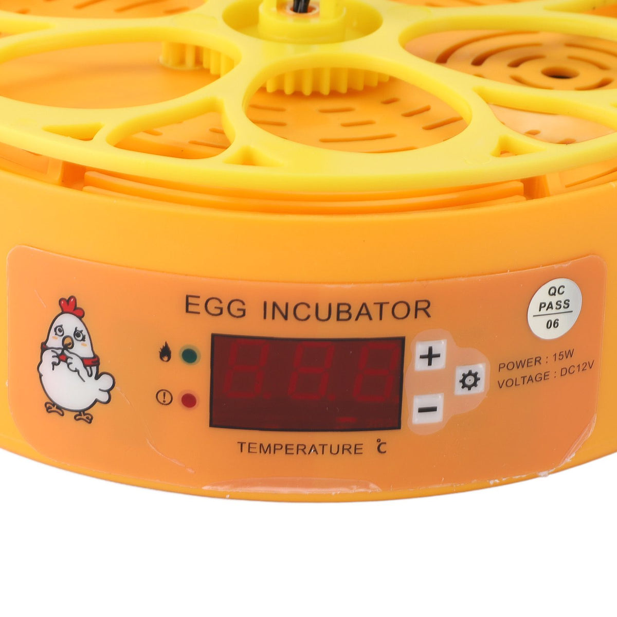 6 Egg Automatic Incubator with Egg Turner and Temperature Control