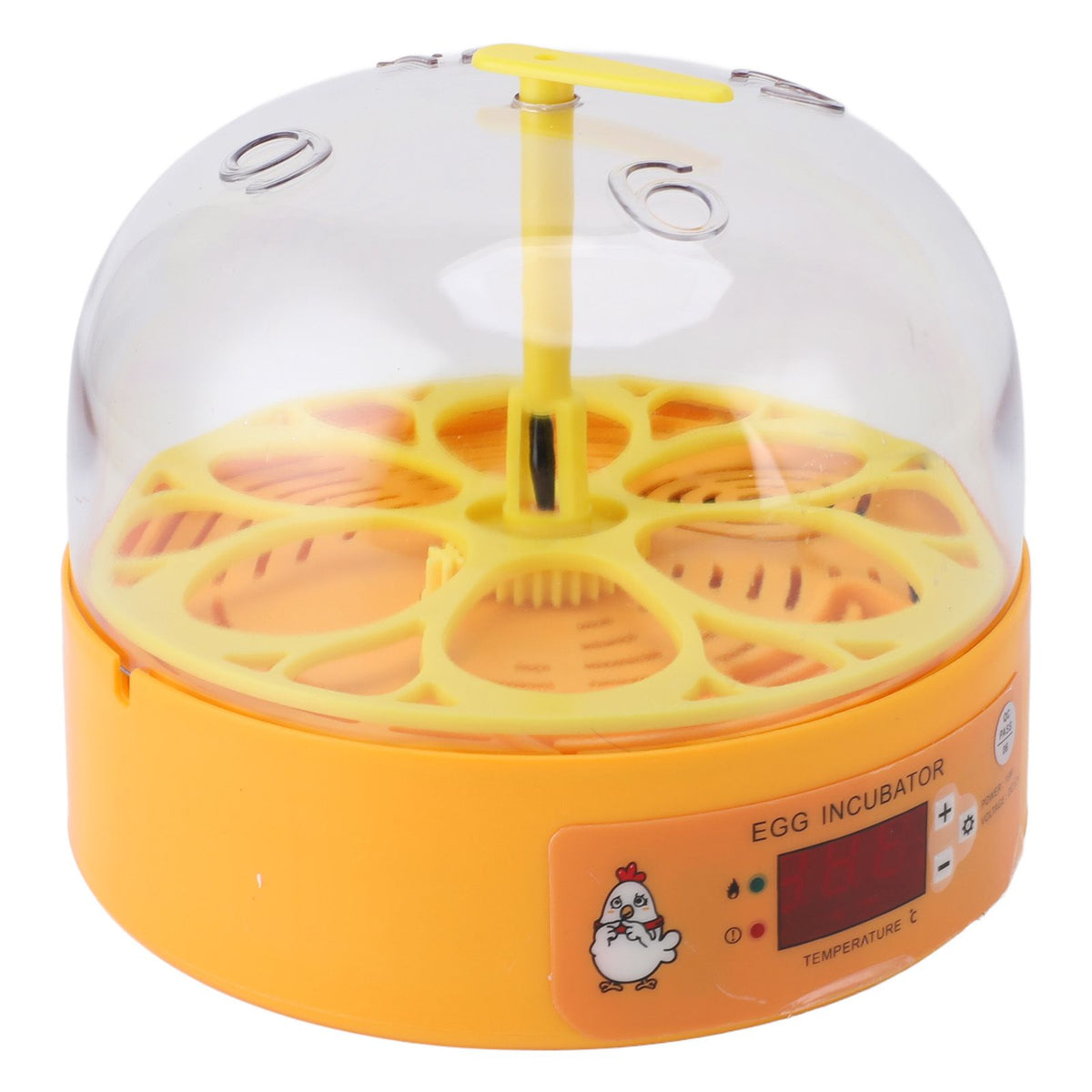6 Egg Automatic Incubator with Egg Turner and Temperature Control