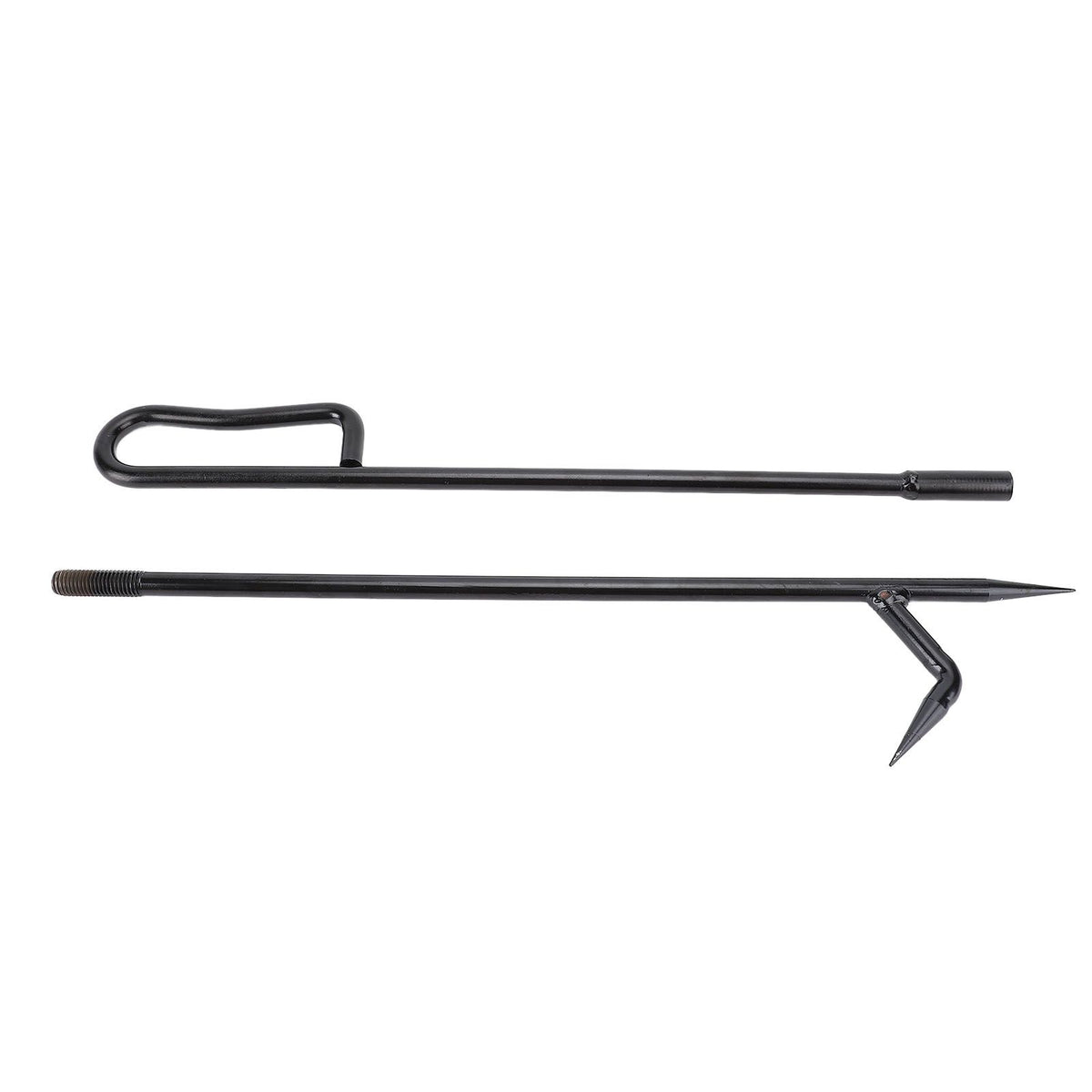 Heavy Duty Steel Fire Poker – Long Campfire Fire Pit Poker