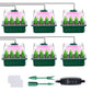 Plant Starter Kit with Humidity Dome and Full Spectrum LED Grow Light