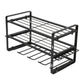 Wall Mount Drill Organiser – Black, 150lb Load Bearing