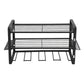 Wall Mount Drill Organiser – Black, 150lb Load Bearing