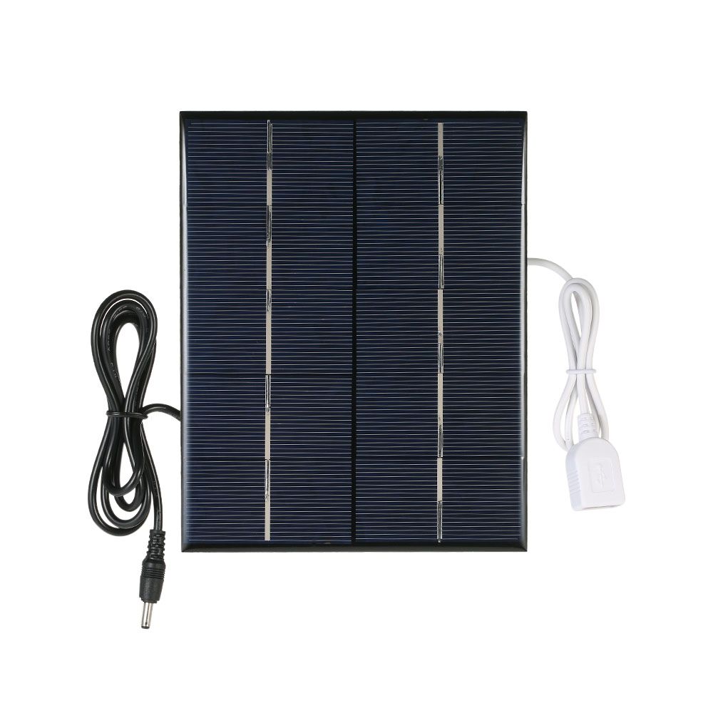 3.5W 5V Polycrystalline Solar Panel with USB Port
