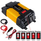4000W Peak Modified Sine Wave Power Inverter 12V DC to 220V AC