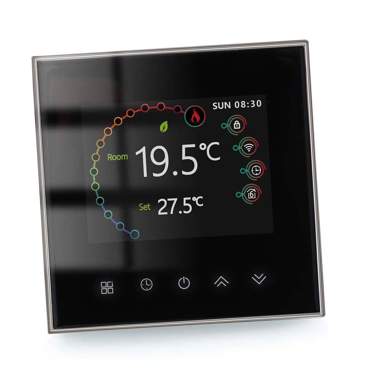WiFi Smart Thermostat Controller – Weekly Programmable, Black