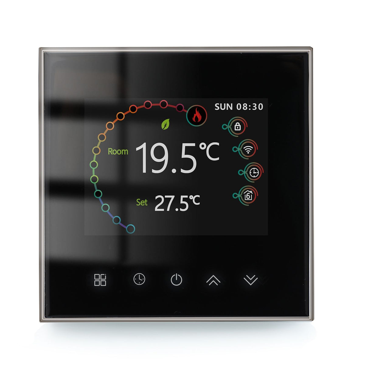 WiFi Smart Thermostat Controller – Weekly Programmable, Black