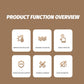 9 Egg Wooden Incubator with Temperature Control