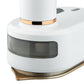 Portable Handheld Steam Iron – 180° Rotating Handle, White