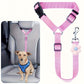 Dog Car Seat Belt – Adjustable Safety Restraint with Zinc Alloy Hook