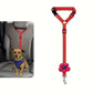 Dog Car Seat Belt – Adjustable Safety Restraint with Zinc Alloy Hook