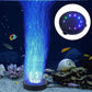 LED Aquarium Bubble Light with Air Stone