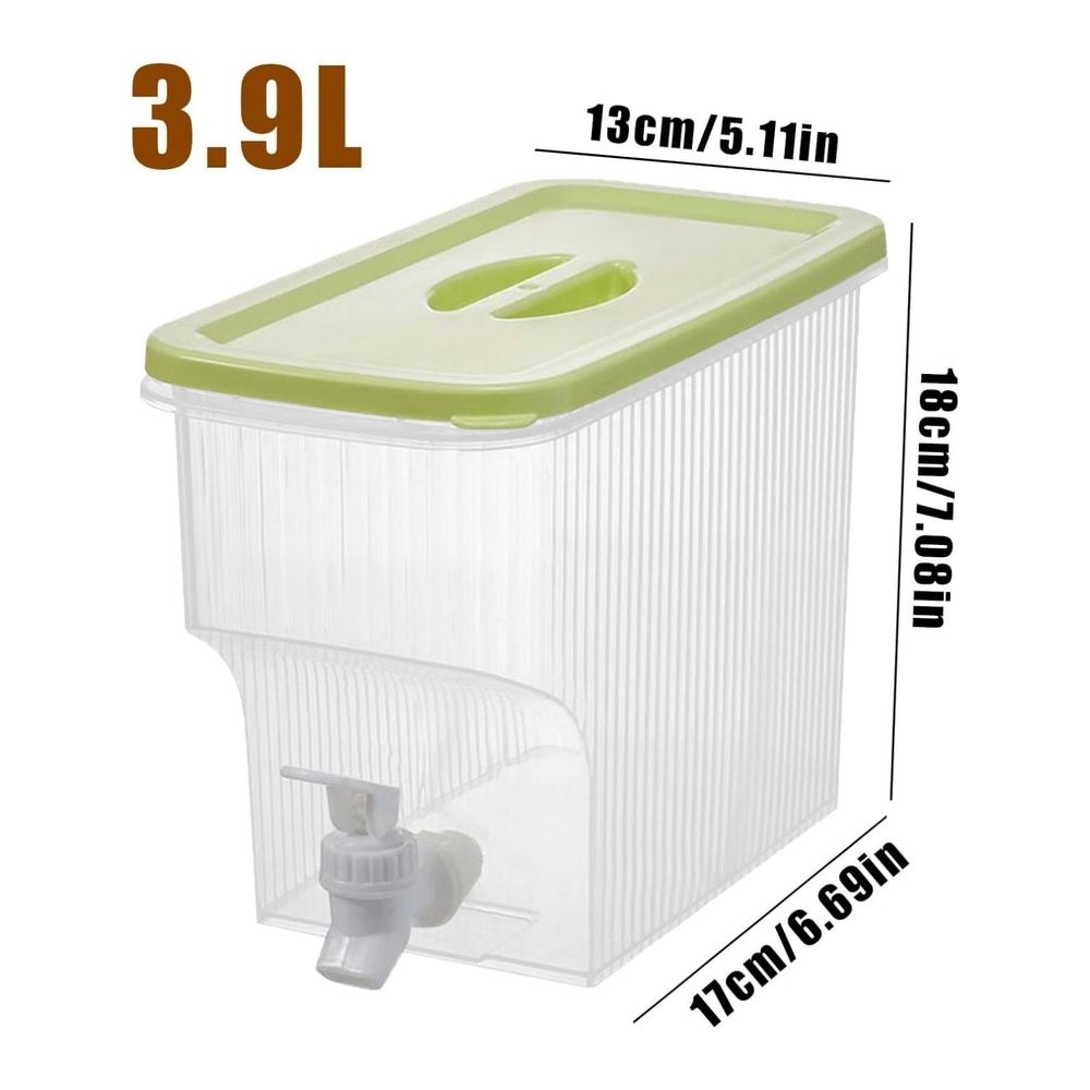 1 Gallon Fridge Drink Dispenser with Spigot – Leakproof