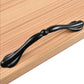 5 Pack Matte Black Zinc Alloy Cabinet Handles
