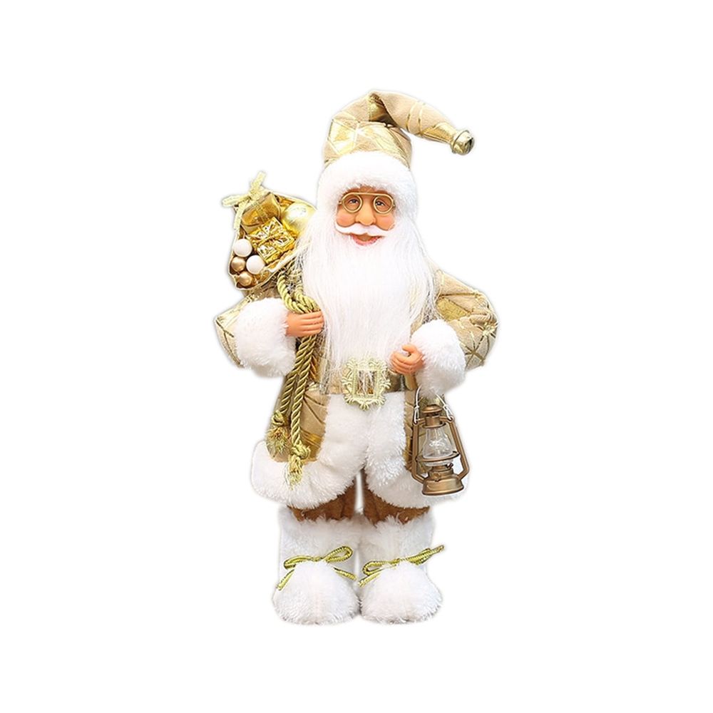12 Inch Standing Santa Claus Figurine – Christmas Decoration