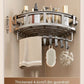 3-Tier Corner Shower Caddy with Hooks – Grey, Rust-Resistant
