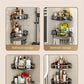 3-Tier Corner Shower Caddy with Hooks – Grey, Rust-Resistant