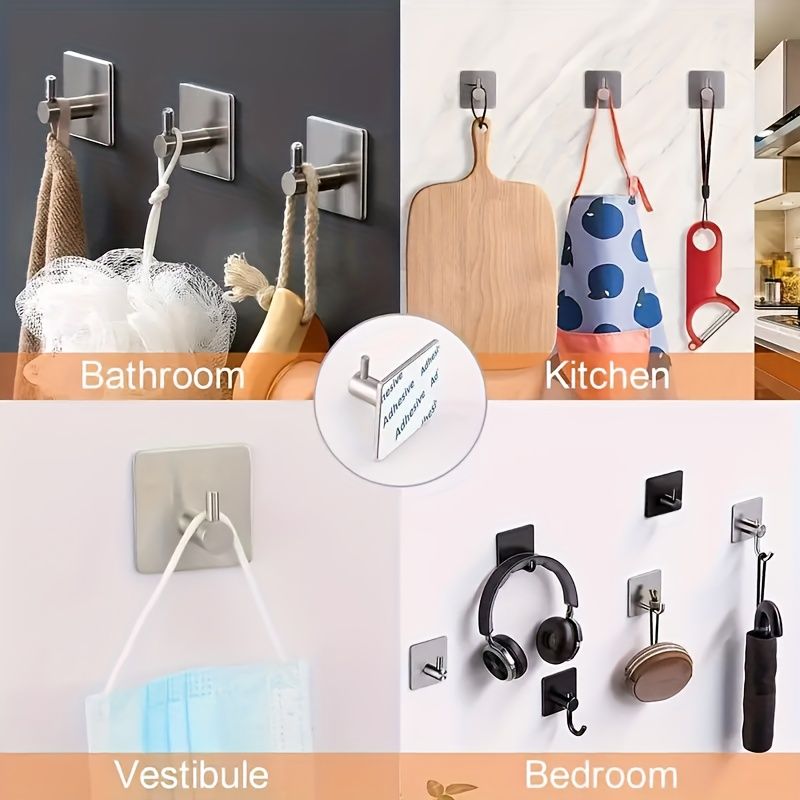 11 Piece Bathroom Shower Accessories Set – Silver Grey