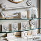 11 Piece Bathroom Shower Accessories Set – Silver Grey