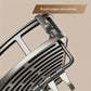 2-Tier Corner Shower Caddy with Hooks and Rod – Grey