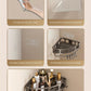 2-Tier Corner Shower Caddy with Hooks and Rod – Grey