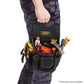 Tool Organiser Bag with Multiple Compartments – Black and Grey