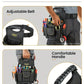 Tool Organiser Bag with Multiple Compartments – Black and Grey